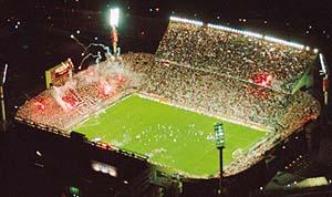 Amalfitni stadium in Argentina 